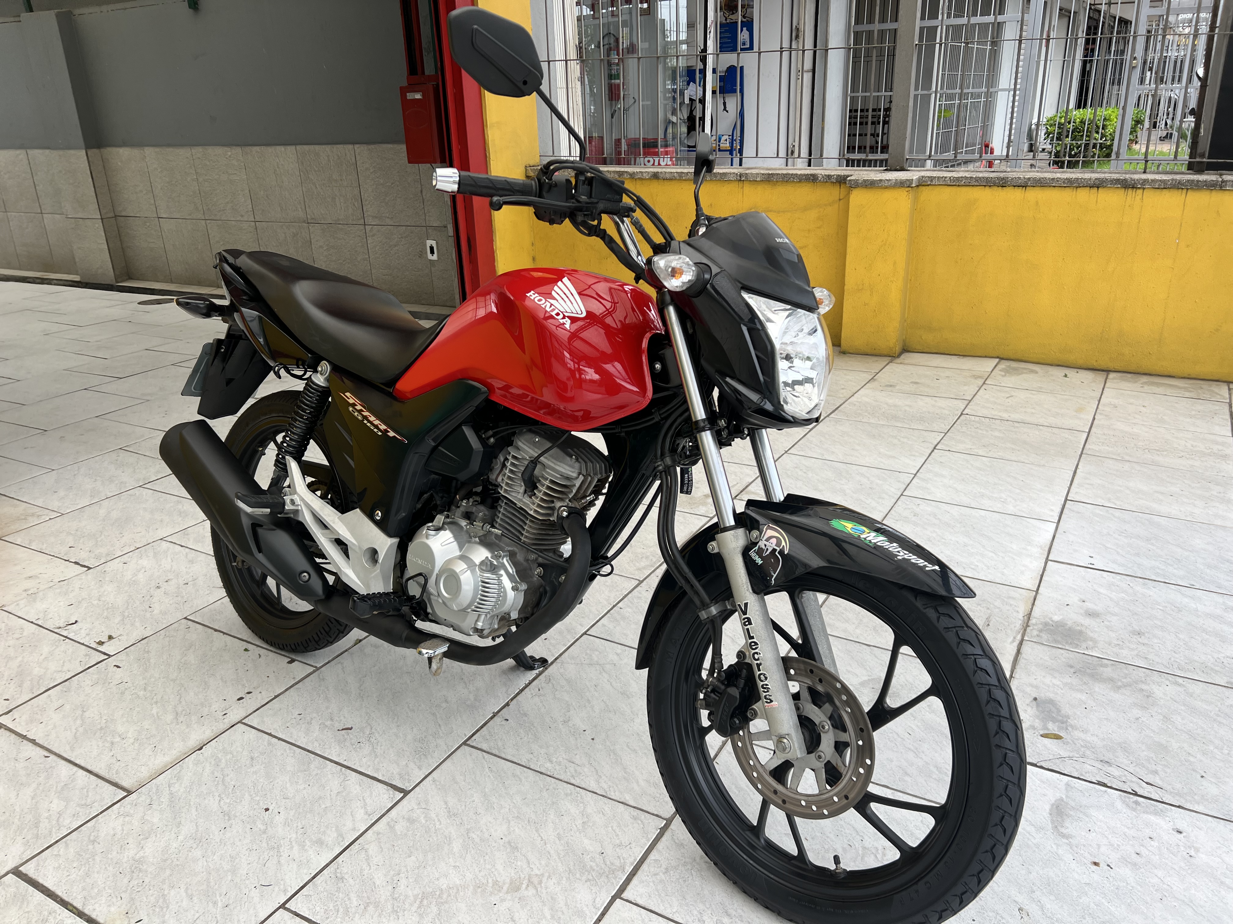 CG 160 FAN ANO 2023 VERMELHA-IGUAL ZERO.